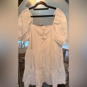 H&M Elegant White Dress